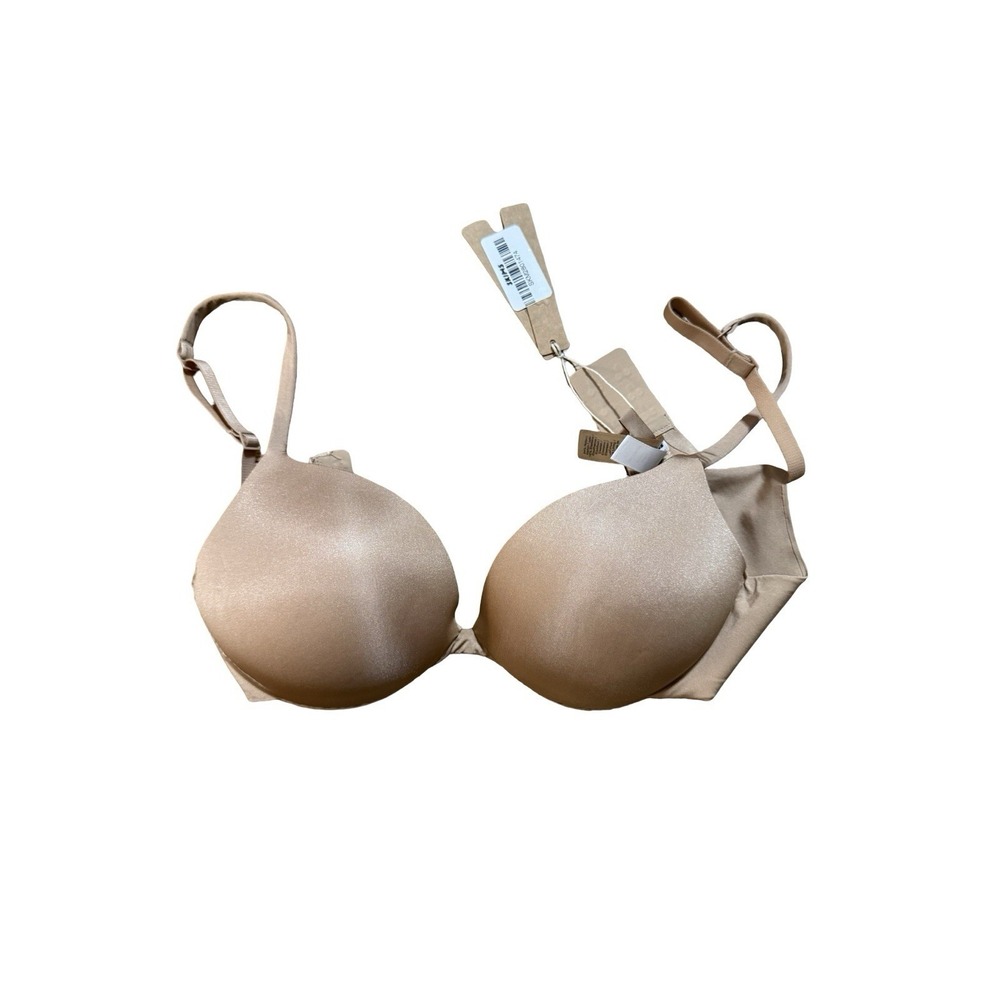 Skims Ultimate Push Up Plunge Bra - NWT - Clay - 34c - Picture 3 of 5